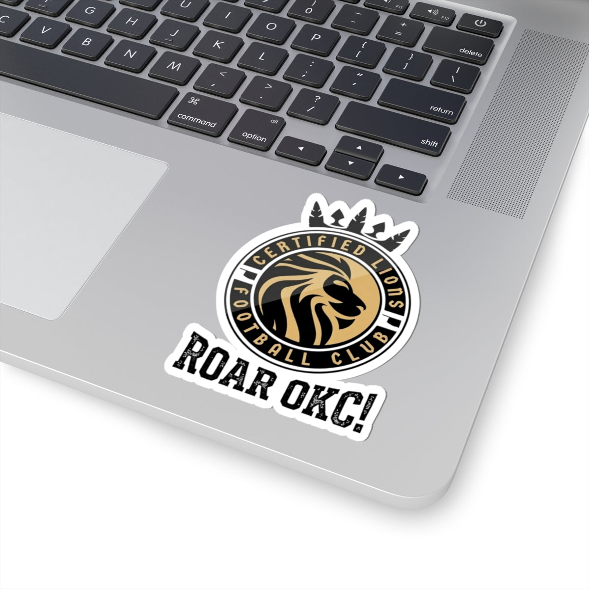 Roar OKC! Certified Lions Football Club Vinyl Sticker