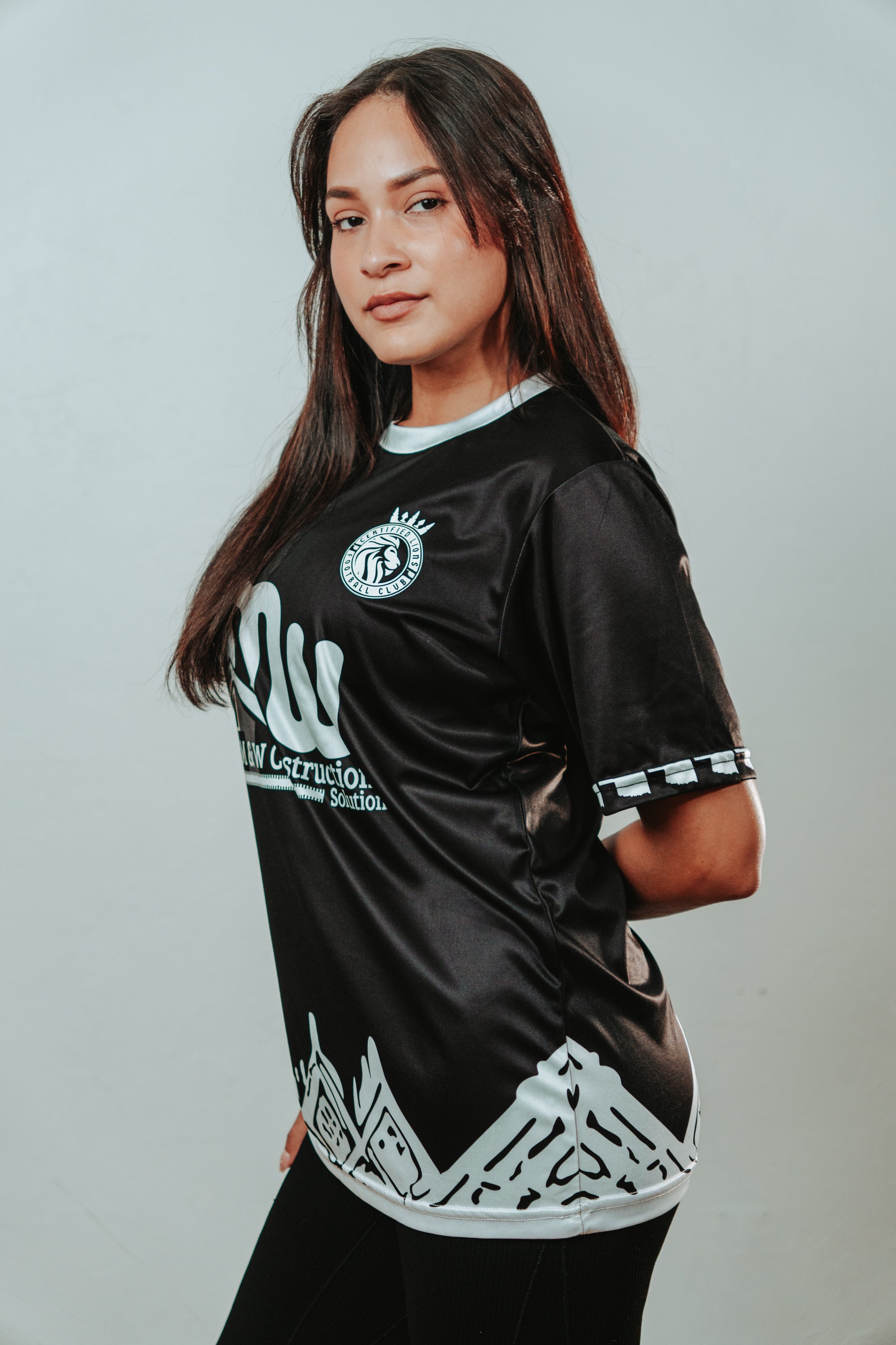 Certified Lions FC Home Jersey – Black Edition