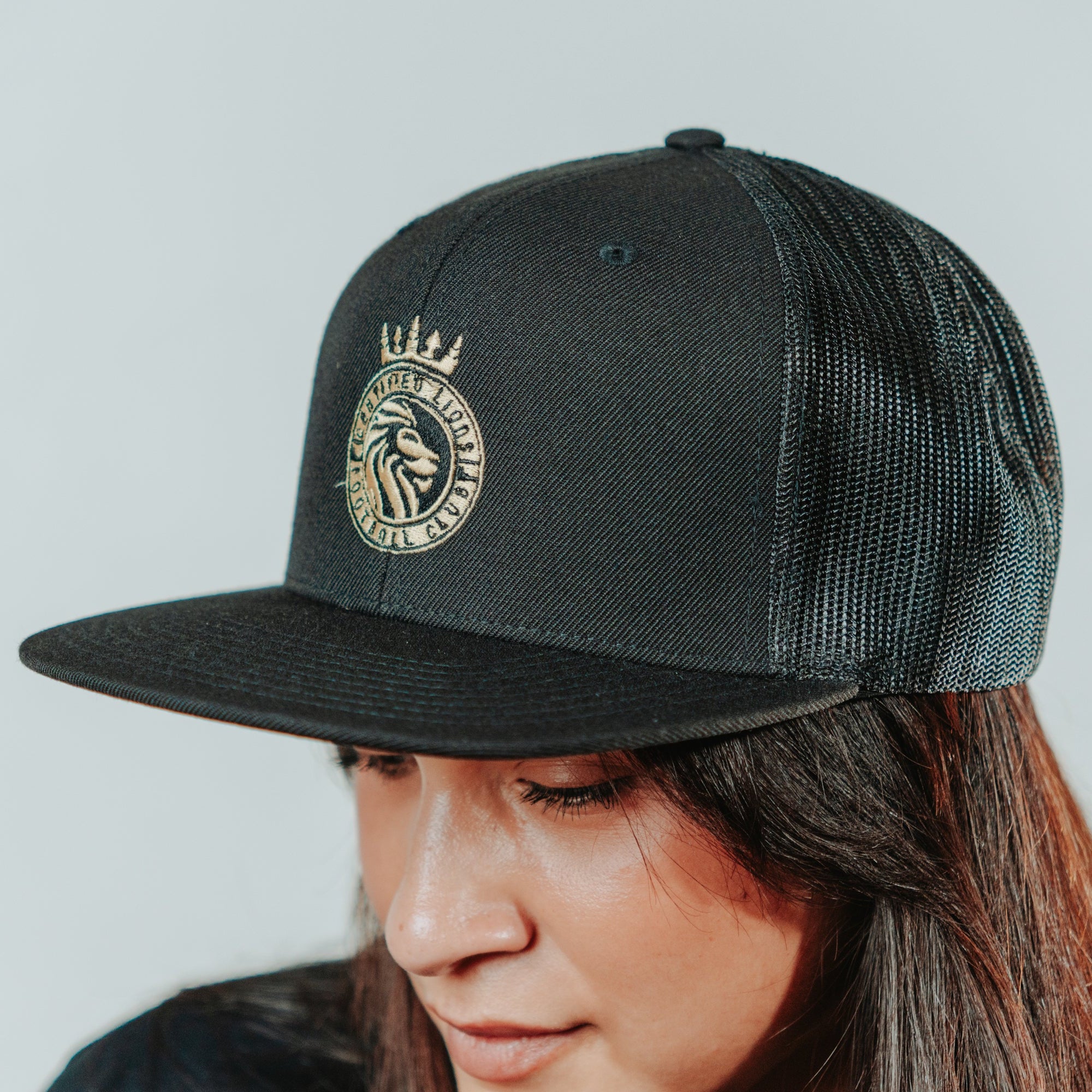 Certified Lions FC Mesh Back Snapback – Flat Bill Edition