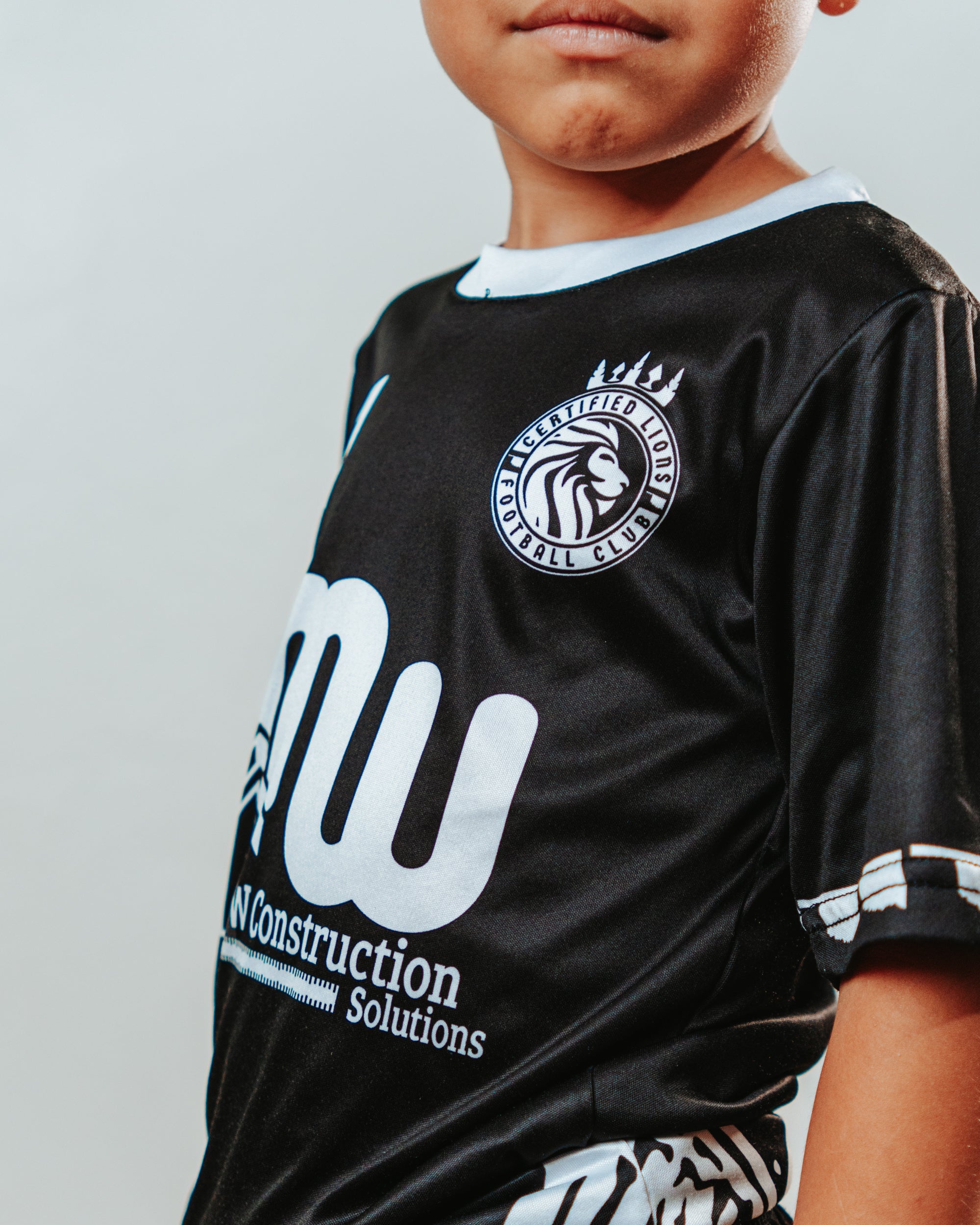 Certified Lions FC Kids Official Match Kit Home and Away Jersey