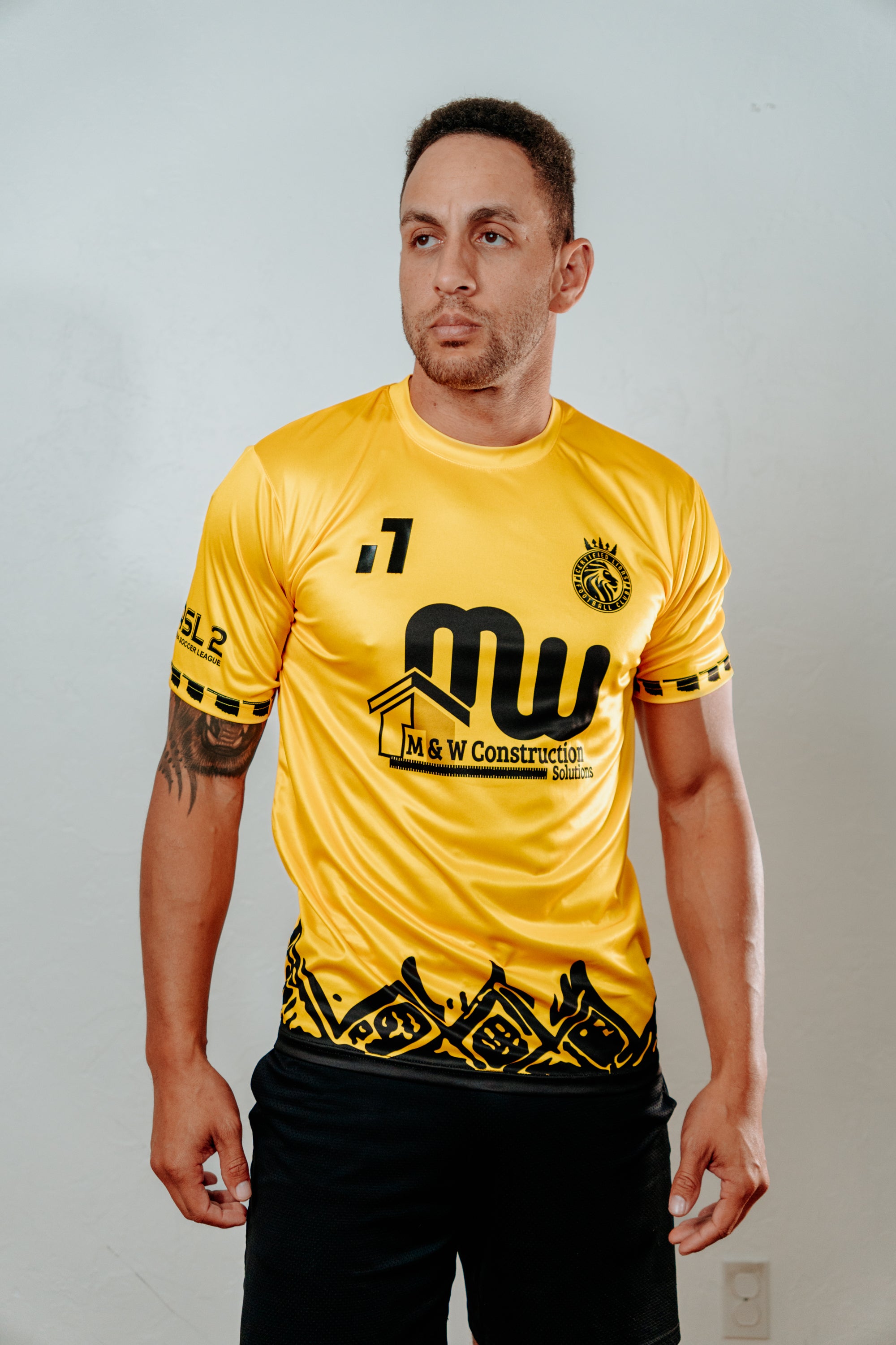 Certified Lions FC Goalkeeper Home Jersey – Yellow Edition