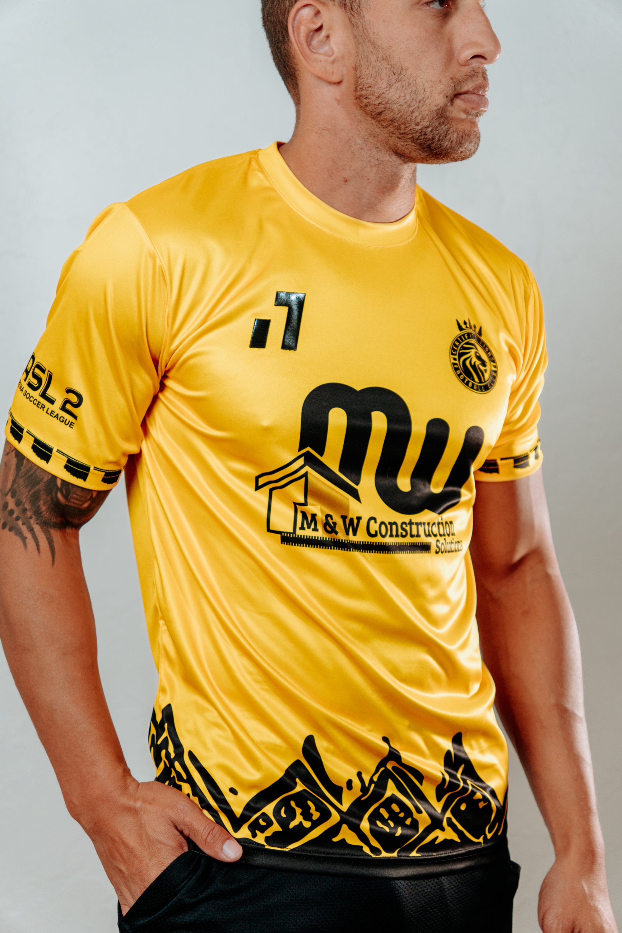 Certified Lions FC Goalkeeper Home Jersey – Yellow Edition