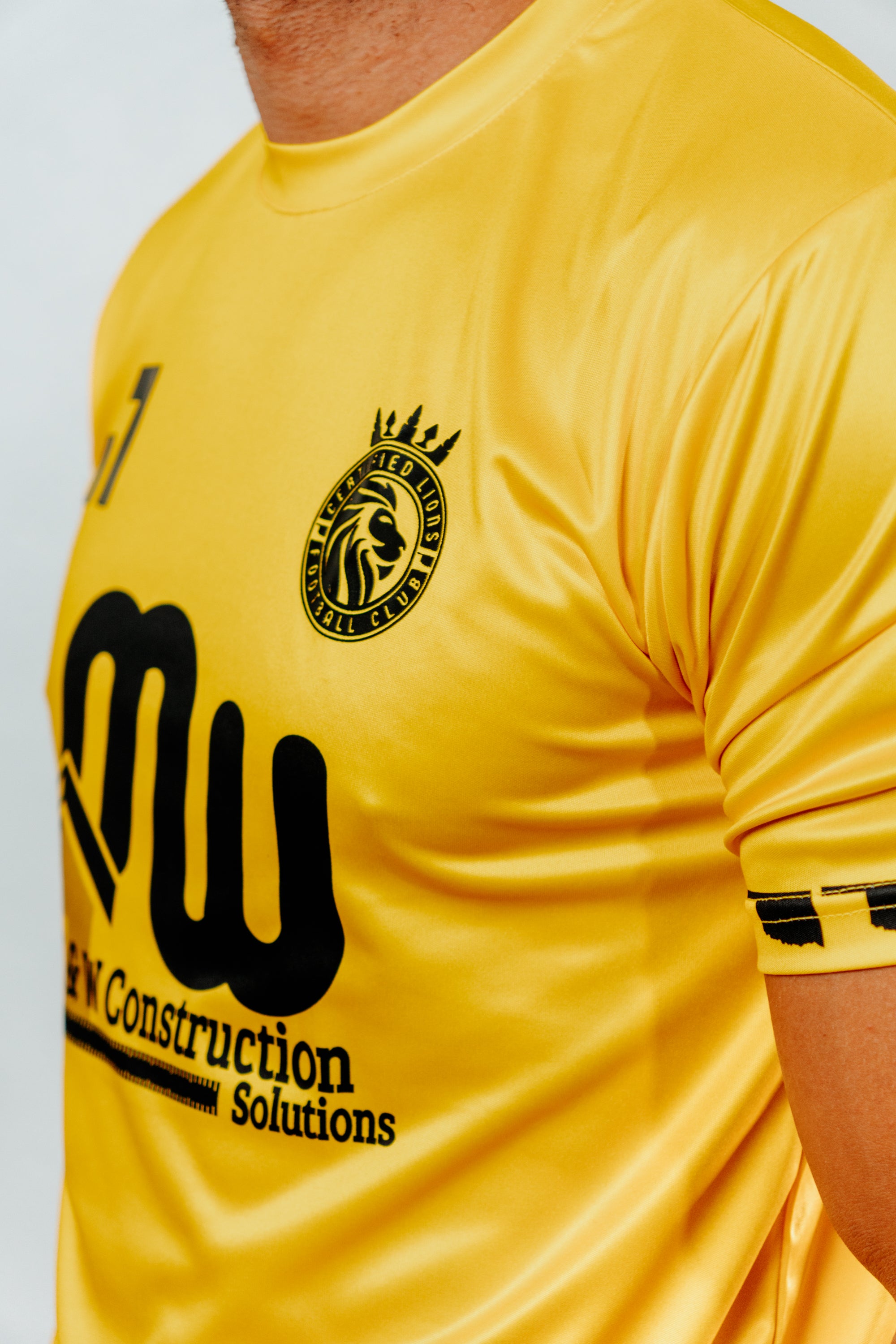 Certified Lions FC Goalkeeper Home Jersey – Yellow Edition