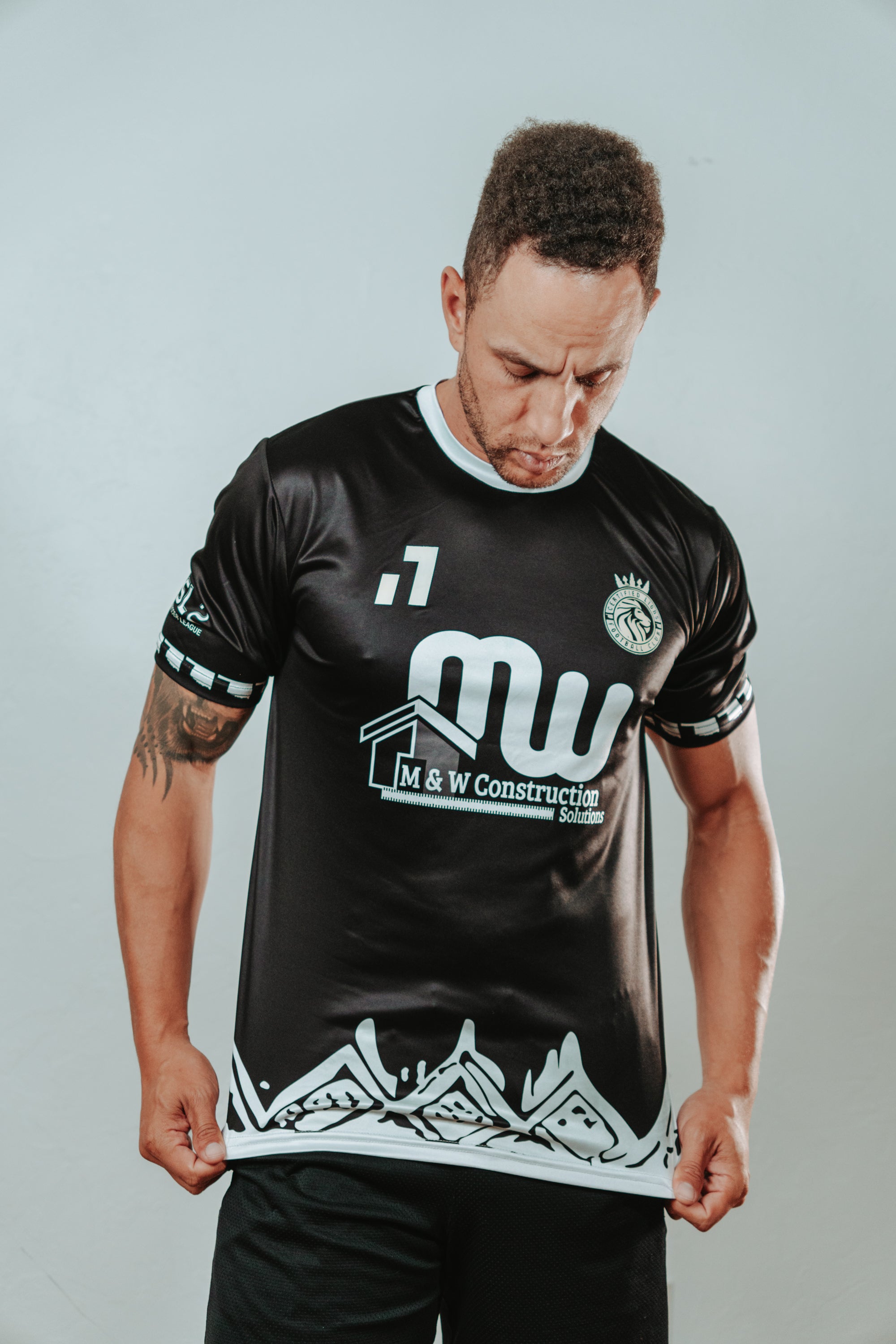 Certified Lions FC Home Jersey – Black Edition