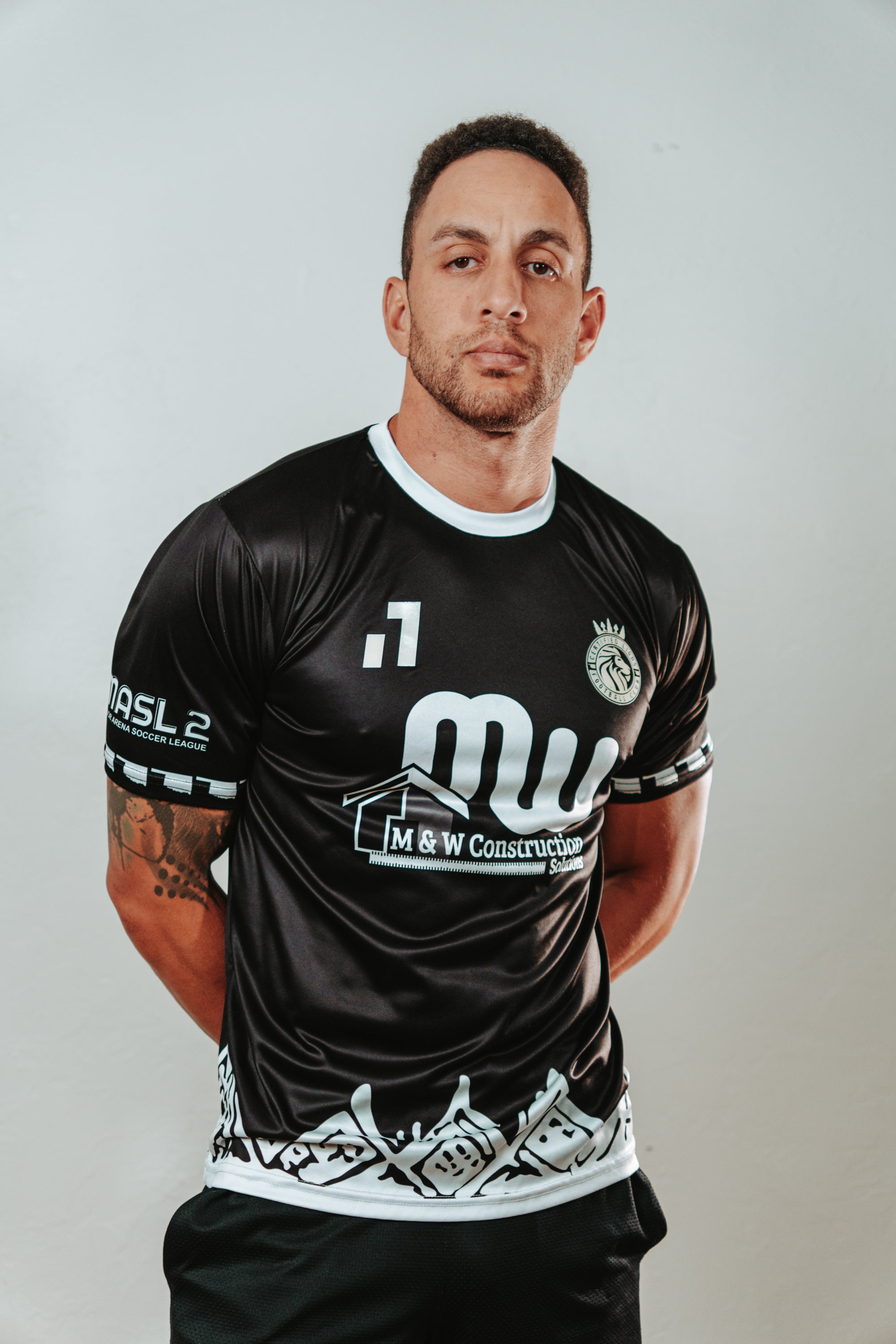 Certified Lions FC Home Jersey – Black Edition