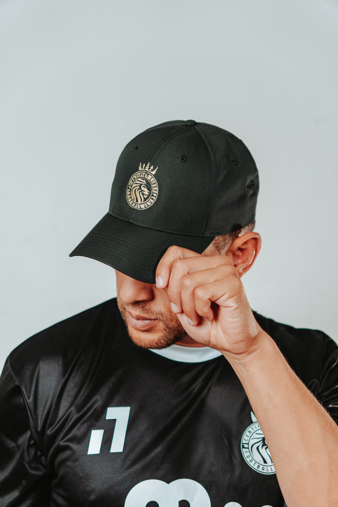 Black Certified Lions FC Baseball Hat - Black