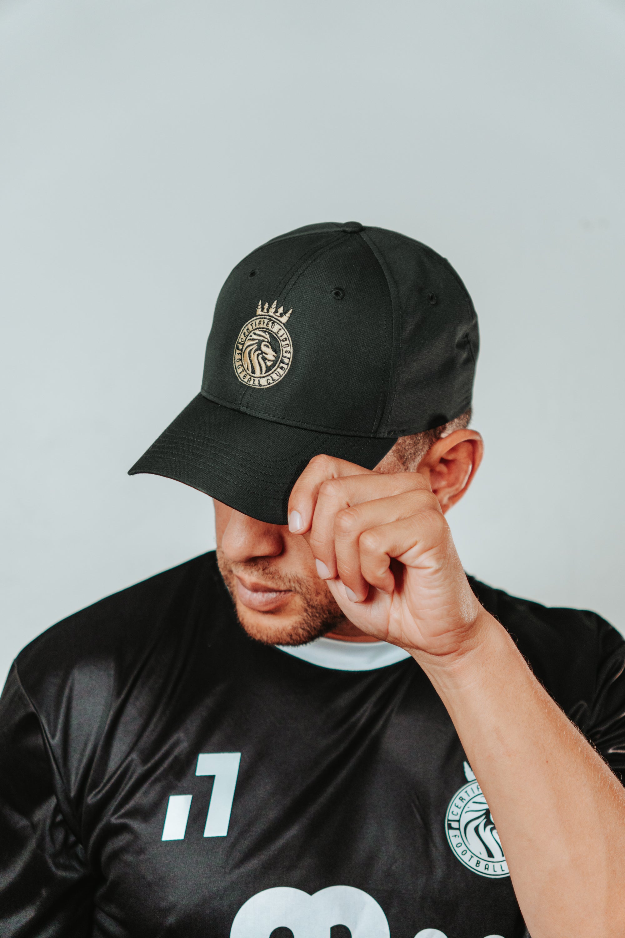 Black Certified Lions FC Baseball Hat - Black