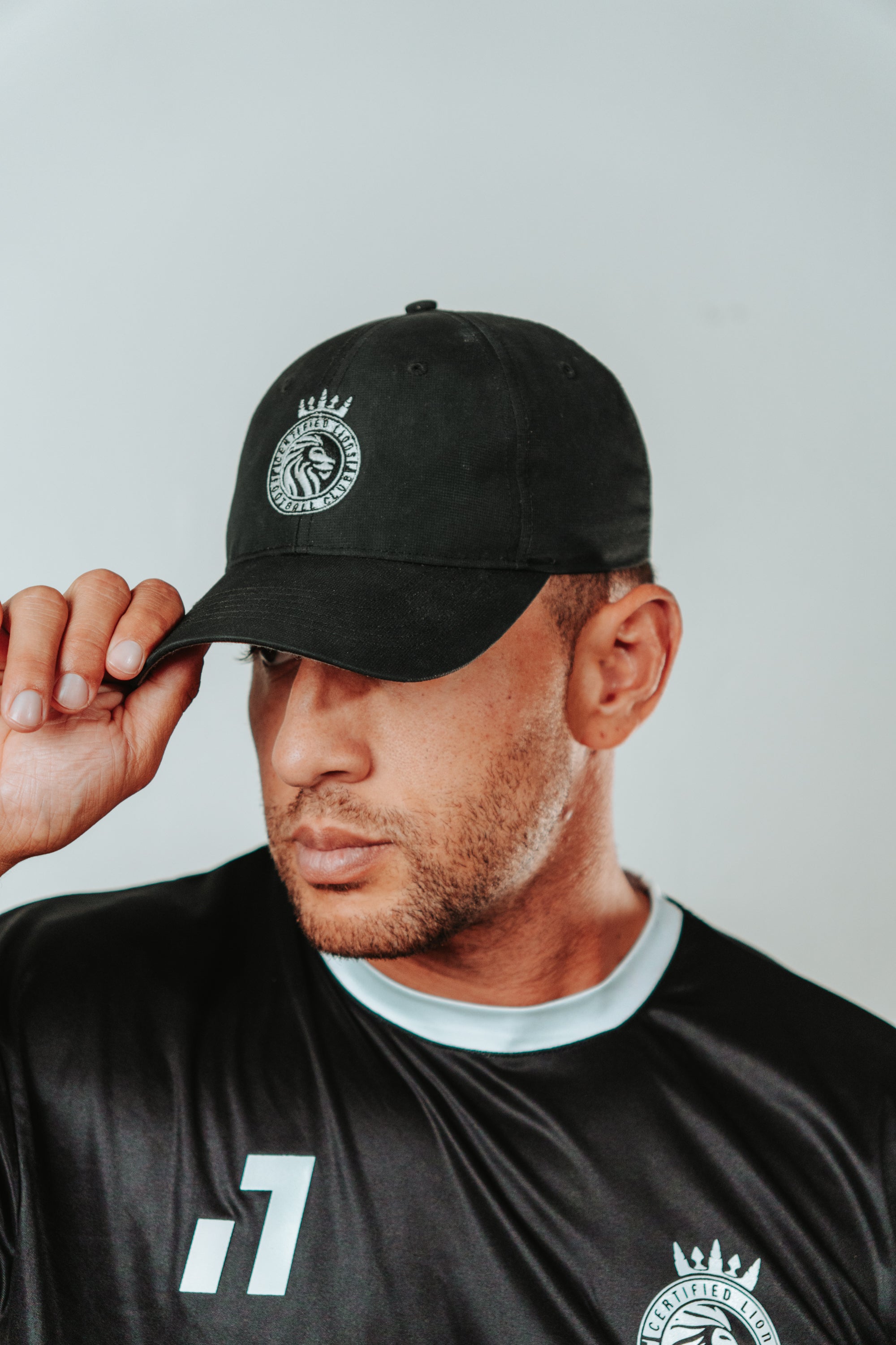 Black Certified Lions FC Baseball Hat - Black