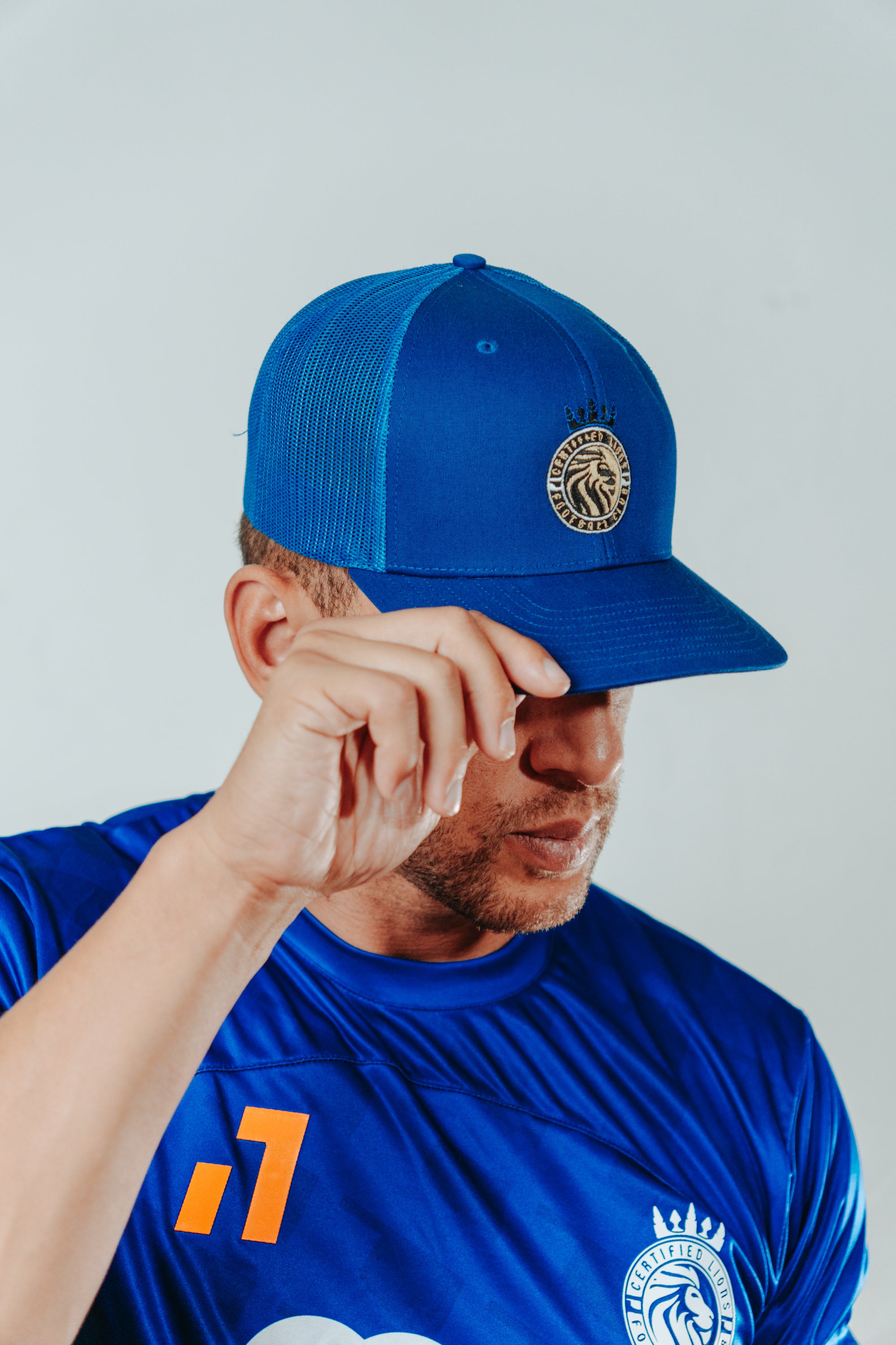 Blue Certified Lions FC Baseball Hat