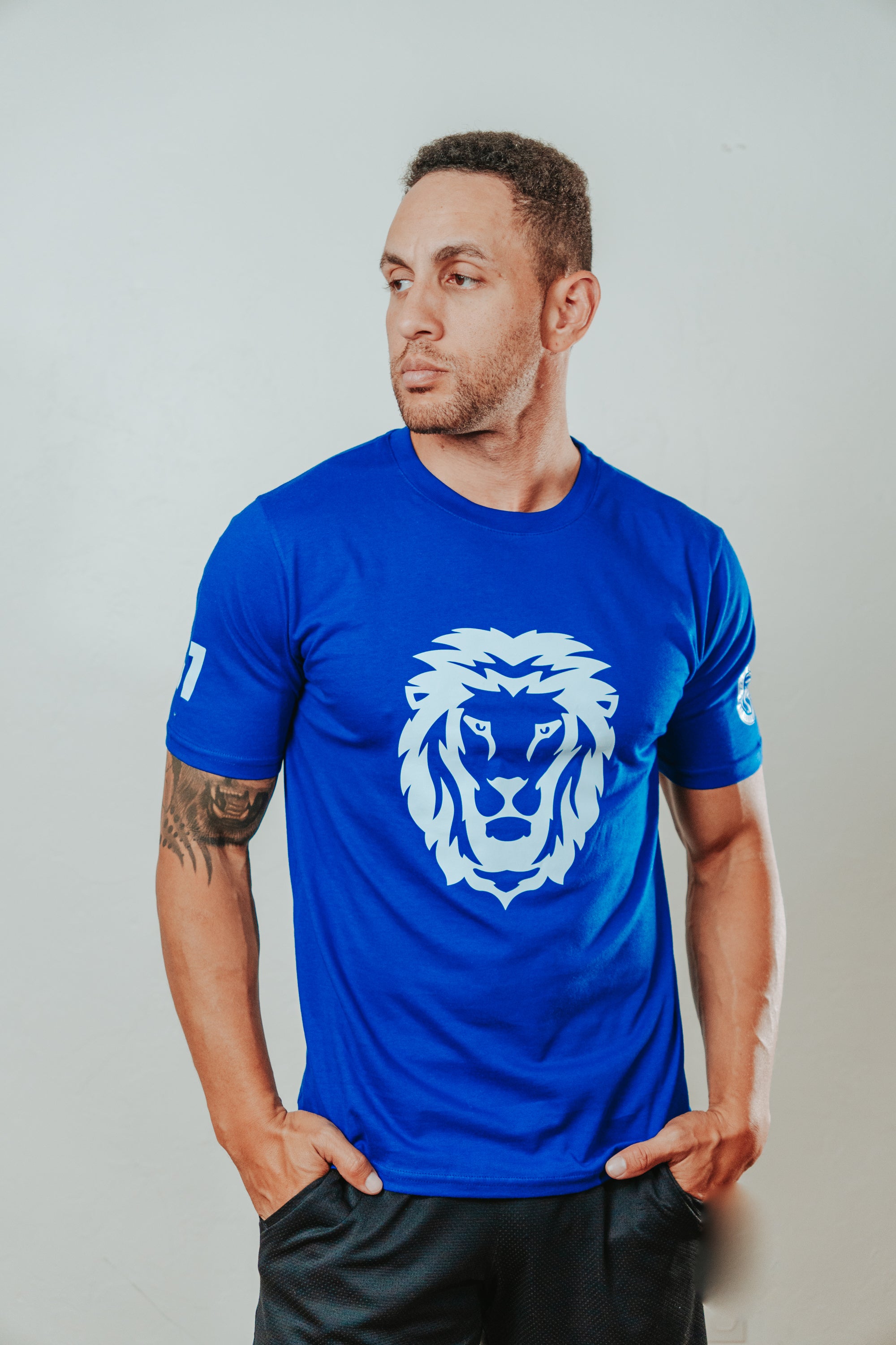 Certified Lions FC “Roar” Blue T-Shirt