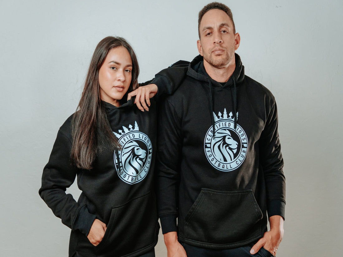 Certified Lions FC Crest Hoodie – Black Edition